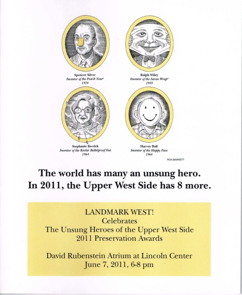 2011 Unsung Heroes Program Cover