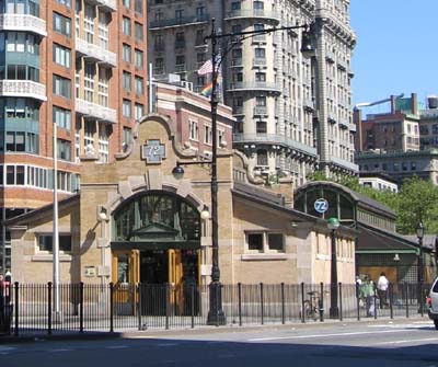 Broadway and West 72nd Street (Subway Kiosk)