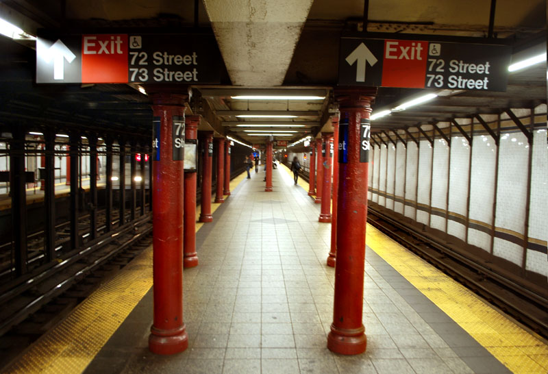 West 59th Street to West 110th Street (IRT Subway System Underground Interior)