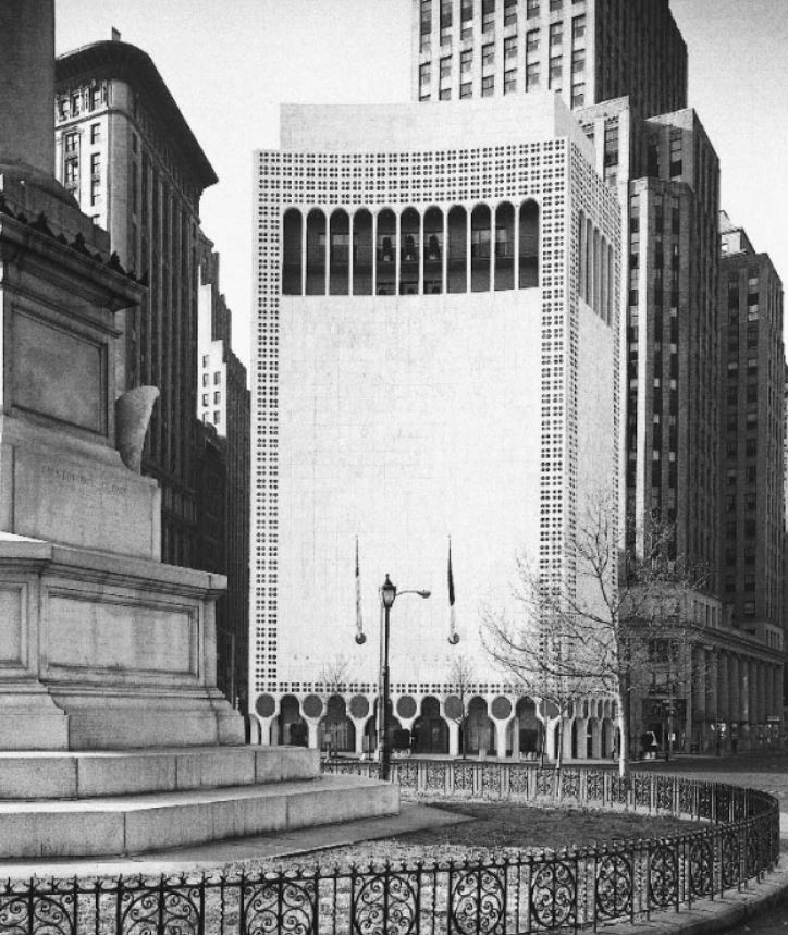 2 Columbus Circle (originally Huntington Hartford Gallery of Modern Art, now Museum of Art and Design)