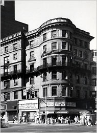 SW corner of Broadway and 72nd Street (Colonial Club – Demolished)