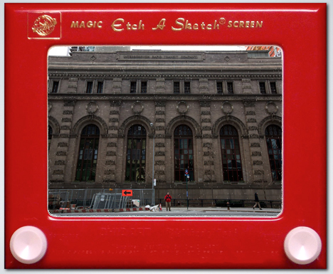 New York is a dynamic metropolis…it isn’t a giant Etch A Sketch