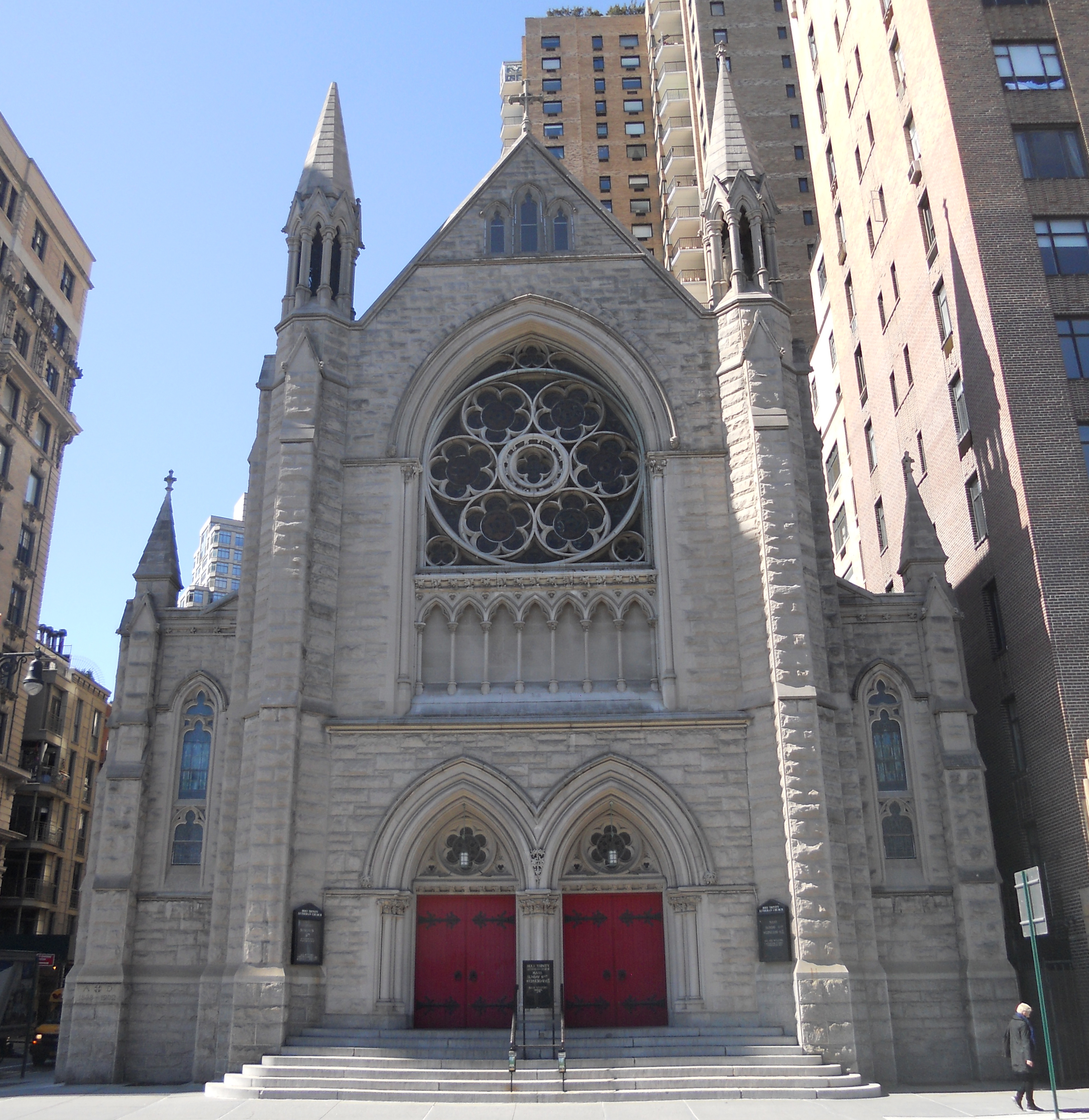 3 West 65th Street aka 1 West 65th Street aka 51-53 Central Park West (Holy Trinity Evangelical Lutheran Church)