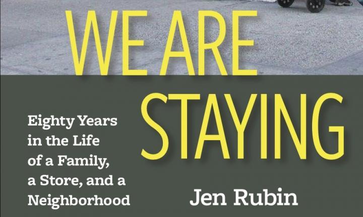 LW! Author’s Talk:  “We Are Staying” by Jen Rubin in conversation with  Amy Harmon of the New York Times