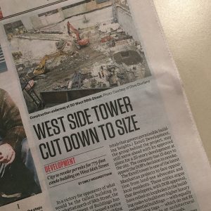The Spirit: West Side Tower Cut Down to Size