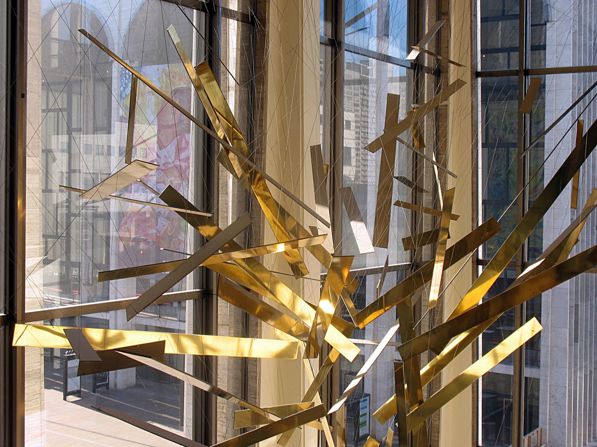 Seven to Save – UWS Gets Brassy with the PLNYS for the Richard Lippold Installation at Lincoln Center