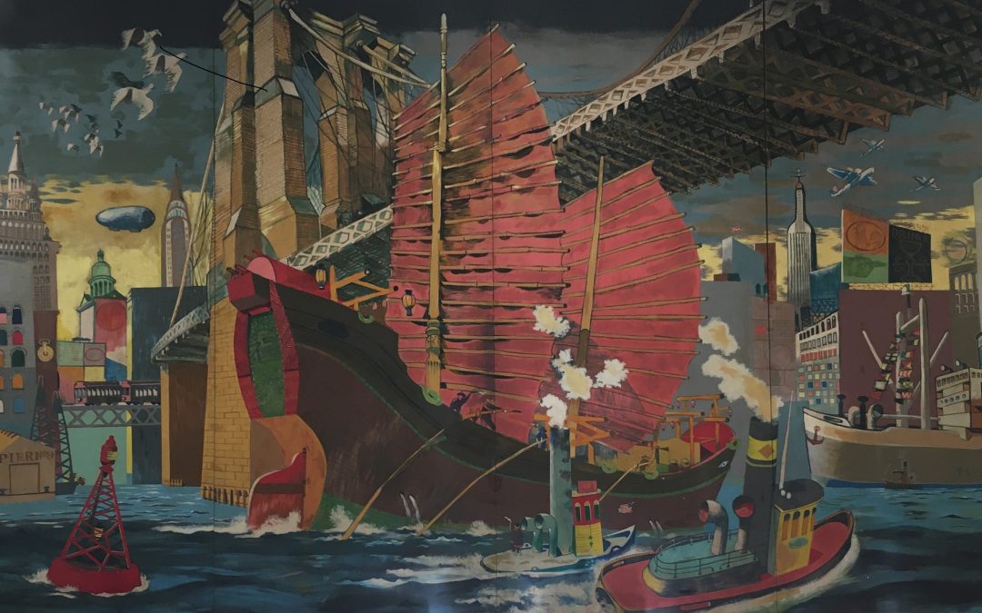 East Meets West Mural – An UWS History Mystery Solved by Claudie Benjamin