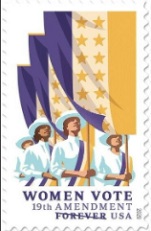 On the UWS: Creator of the USPS Suffragette Stamp