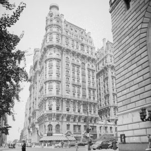 B&W NYC Tax Photo of 2101-2119 Broadway, The Ansonia Hotel