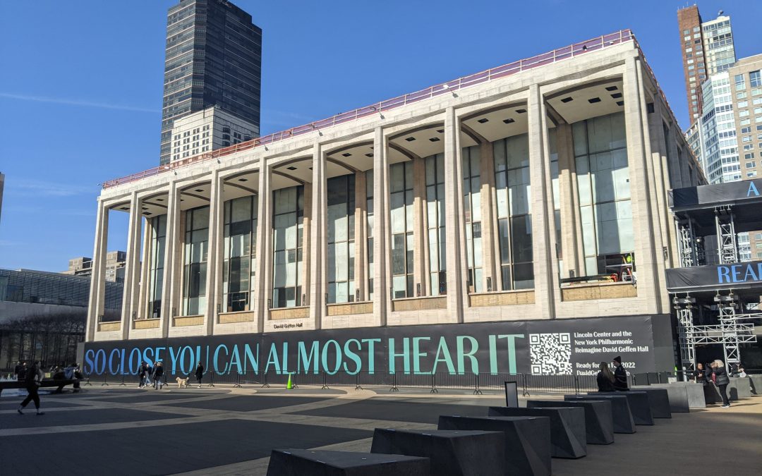 The New David Geffen Hall is Coming