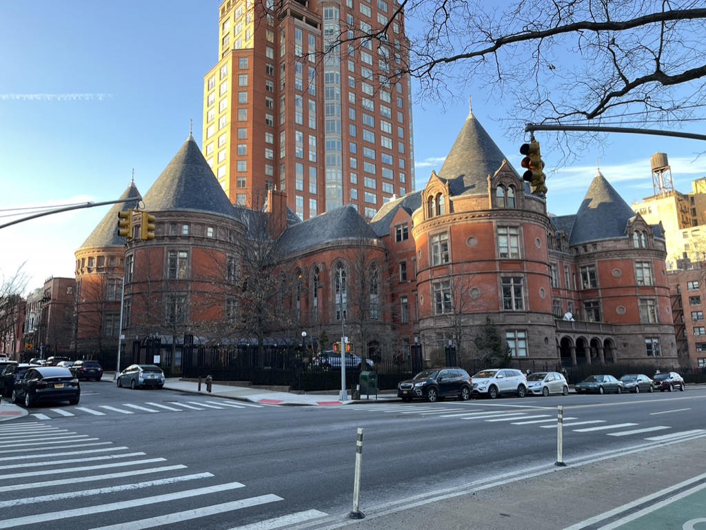 455 Central Park West aka 451-455 Central Park West; 1 West 105th Street – New York Cancer Hospital, later the Towers Nursing Home