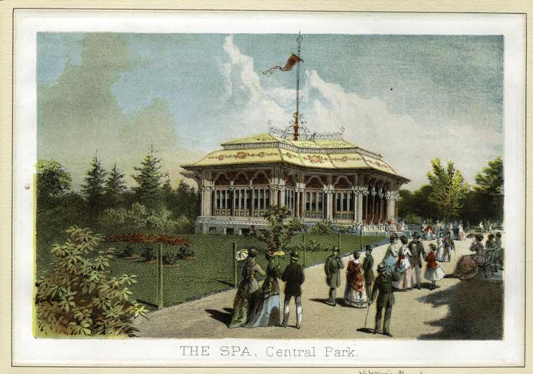 A brief history of the lost Mineral Springs Pavilion in Central Park