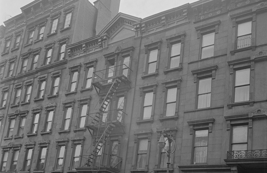 B&W NYC Tax Photo of 108 West 61st Street