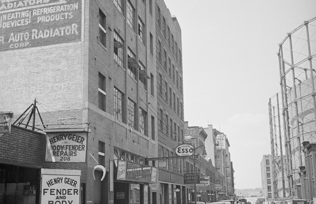 B&W NYC Tax Photo of 214-216 West 65th Street