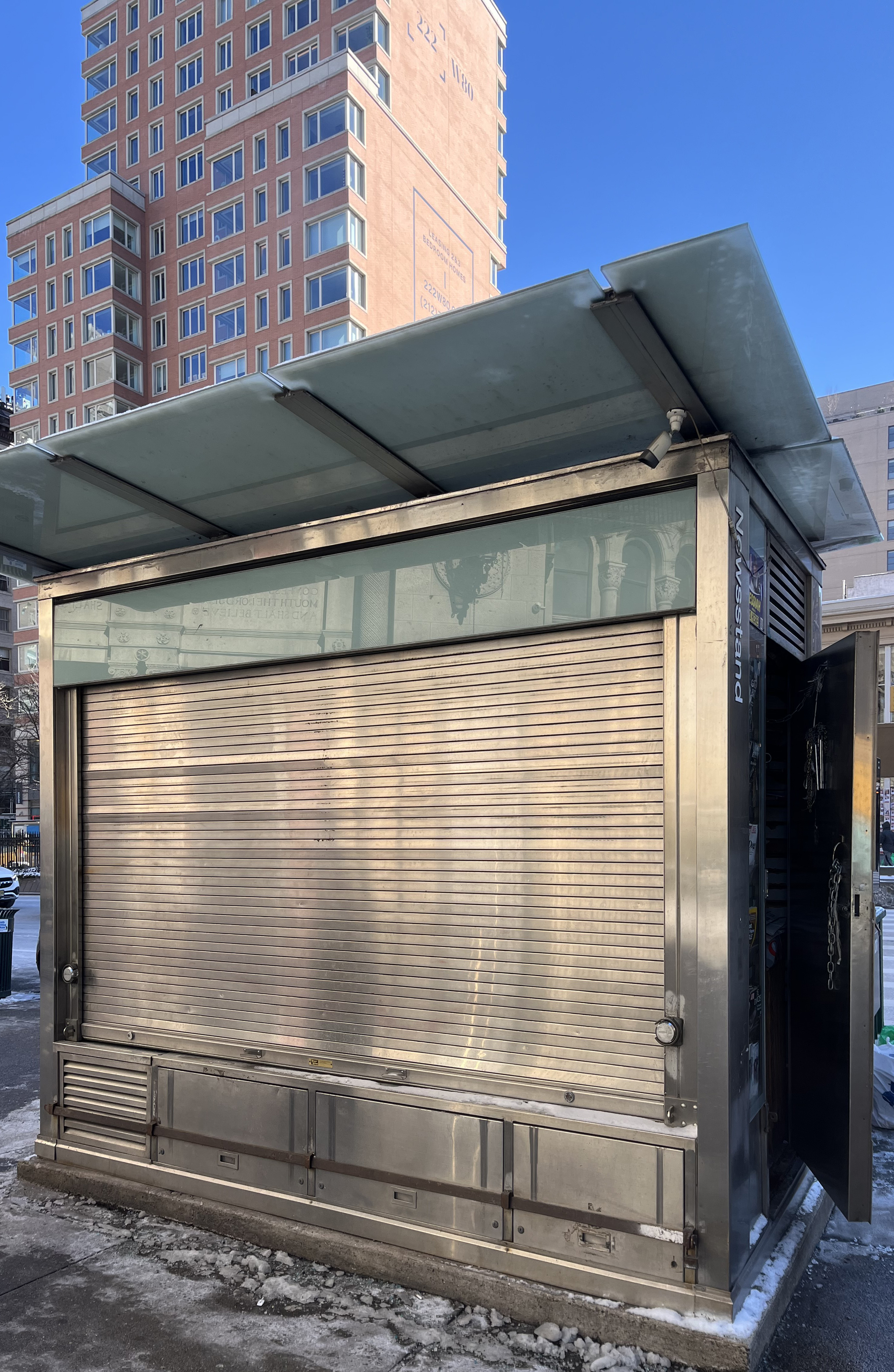 Shuttered Newsstand