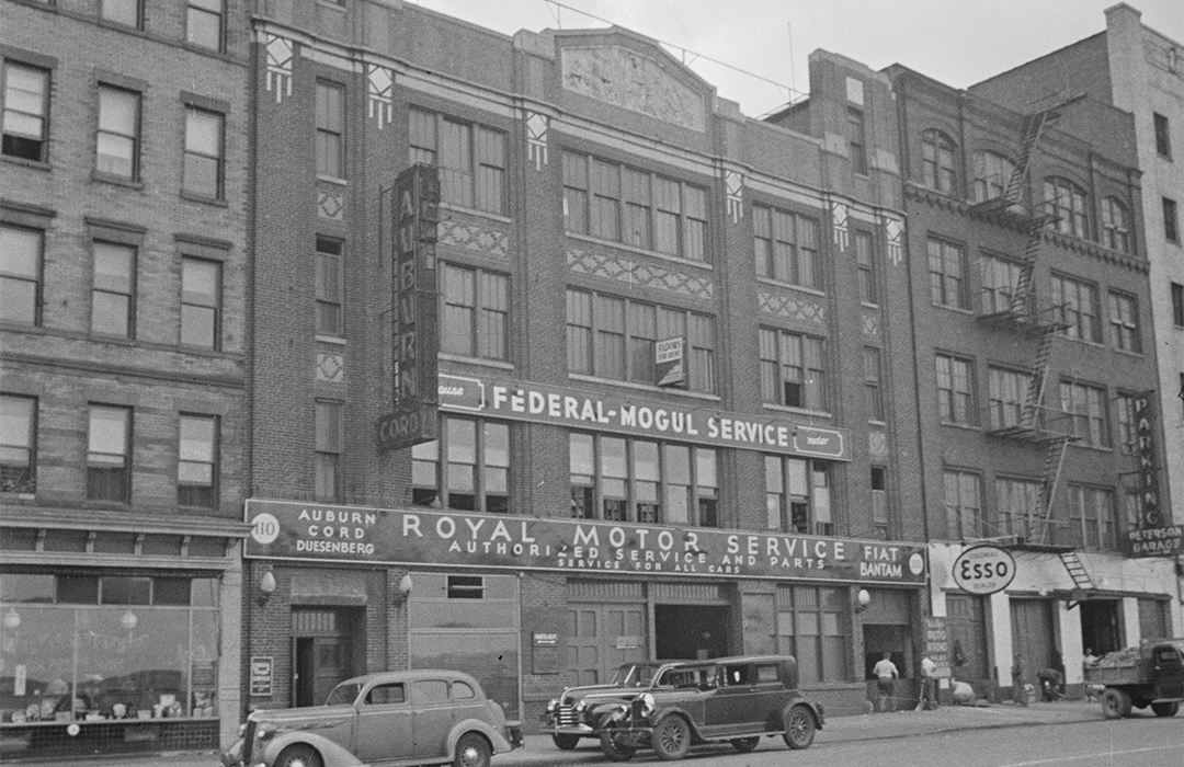 B&W NYC Tax Photo of 110-114 West End Avenue