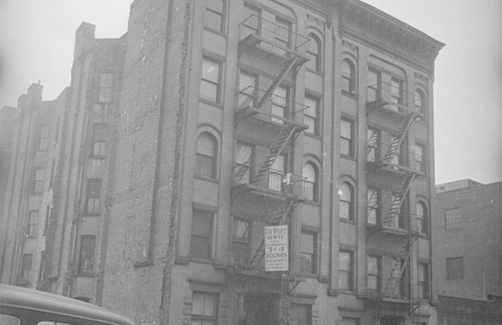 B&W NYC Tax Photo of 242-244 West 61st Street