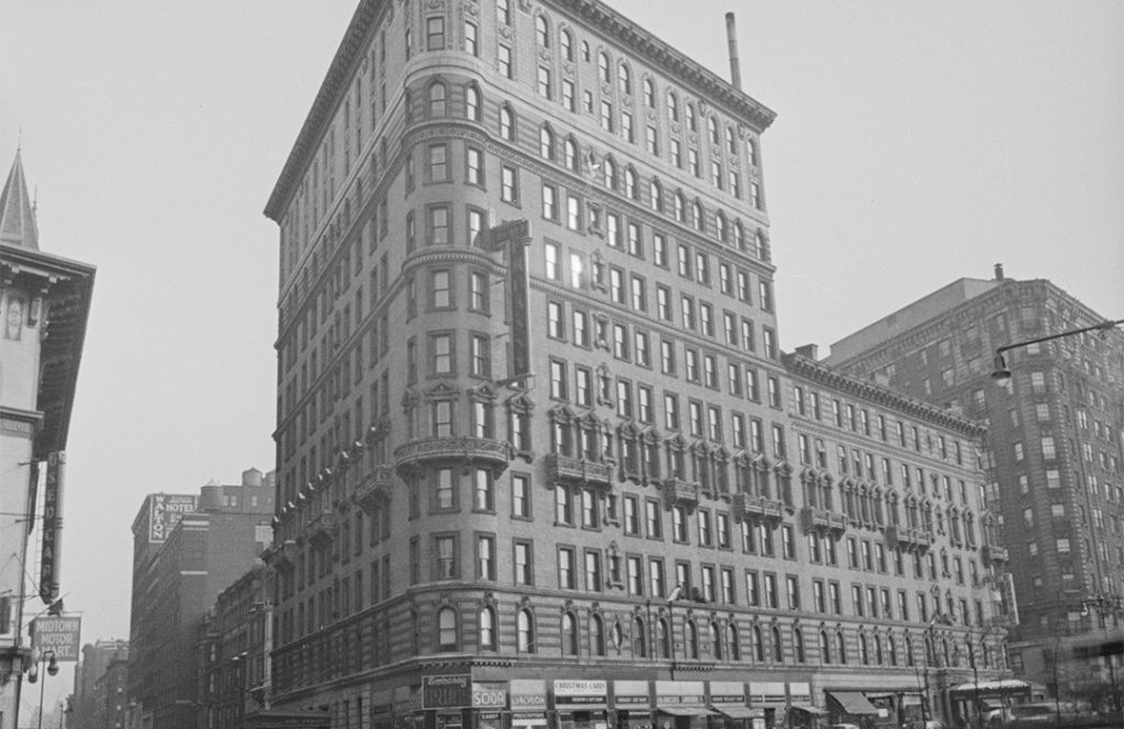 B&W NYC Tax Photo of 2028 Broadway courtesy NYC Municipal Archive.