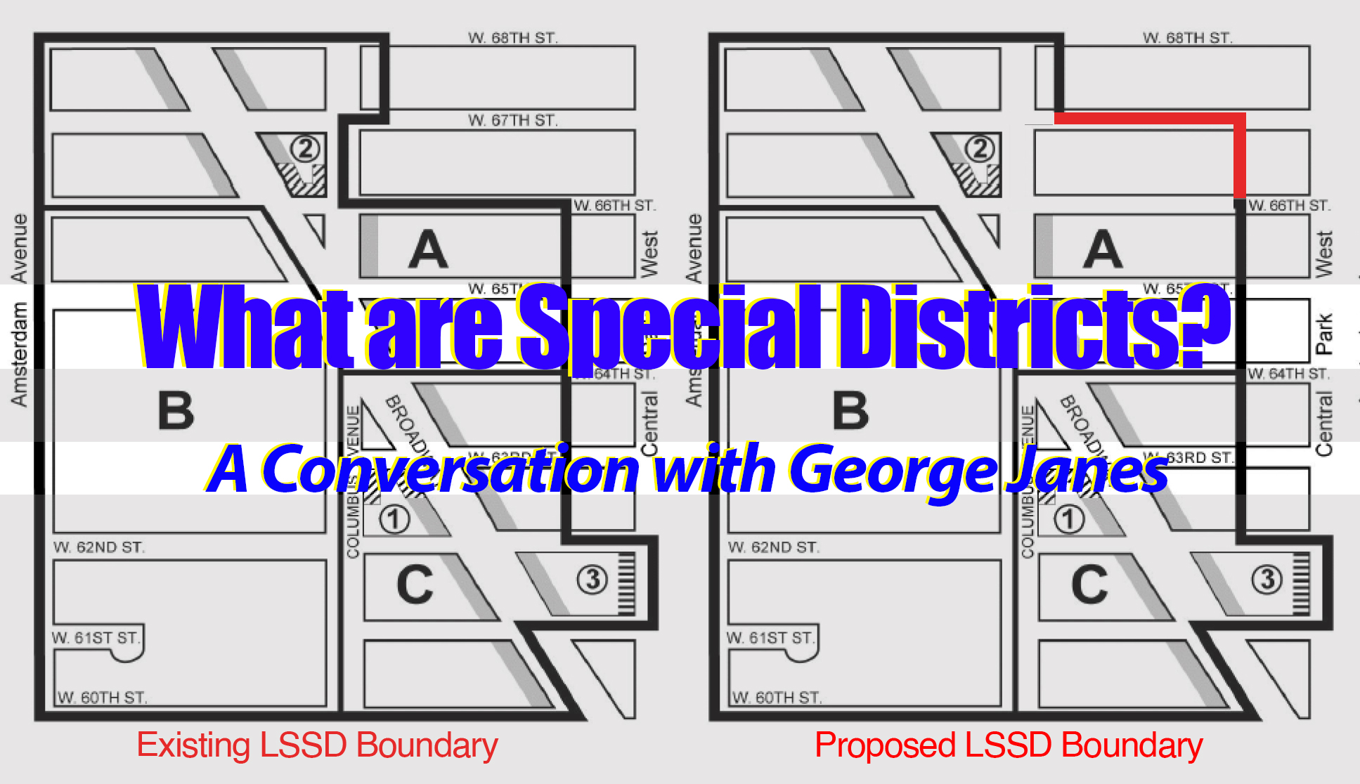 Graphic for "What are Special Districts" event with George Janes