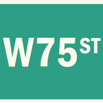 Graphic for West 75th Street
