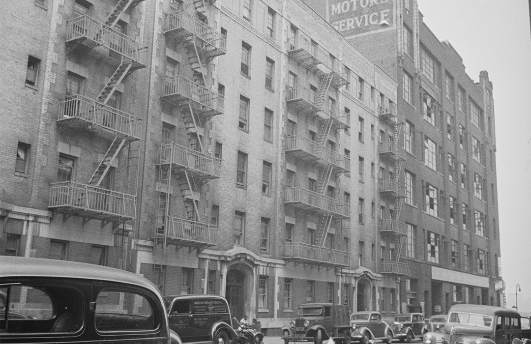 B&W NYC Tax Photo of 244-248 West 64th Street