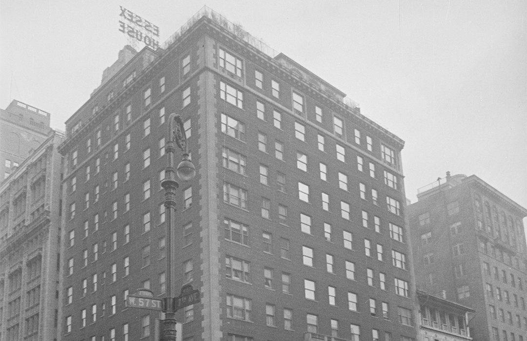 B&W NYC Tax Photo of 171 West 57th Street