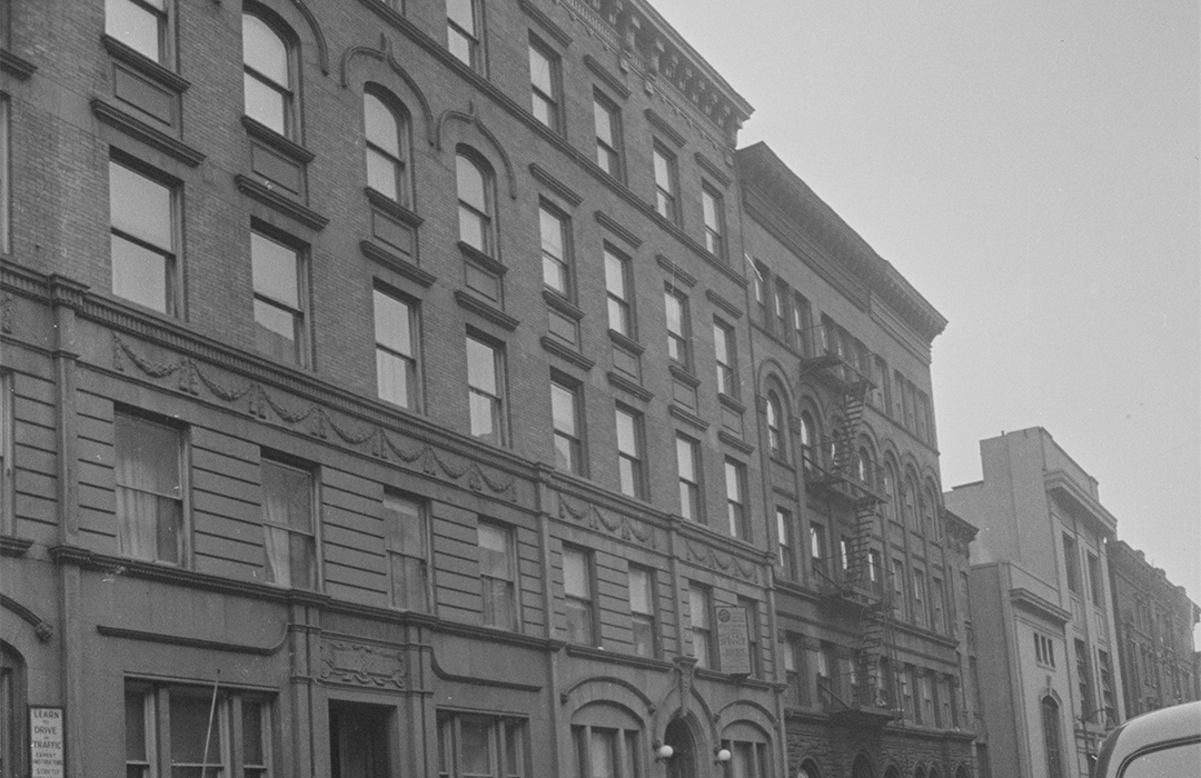 B&W NYC Tax Photo of 150 West 64th Street