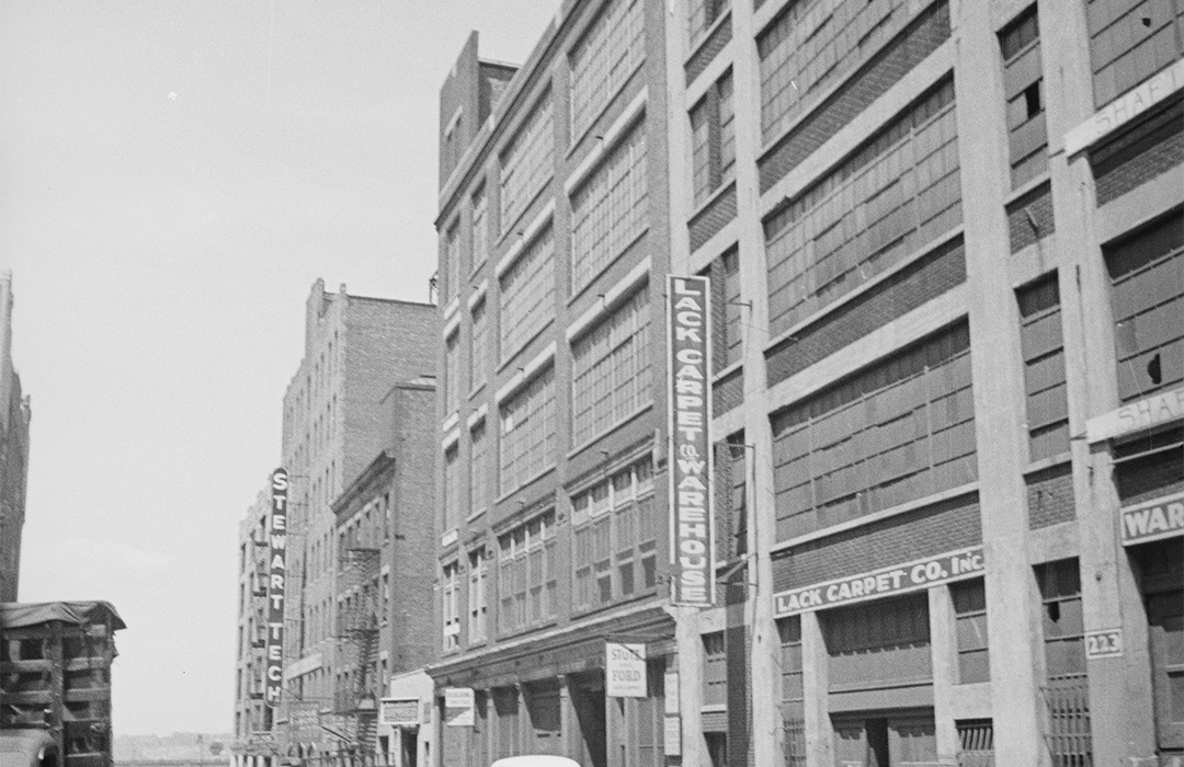 B&W NYC Tax Photo of 229-245 West 64th Street