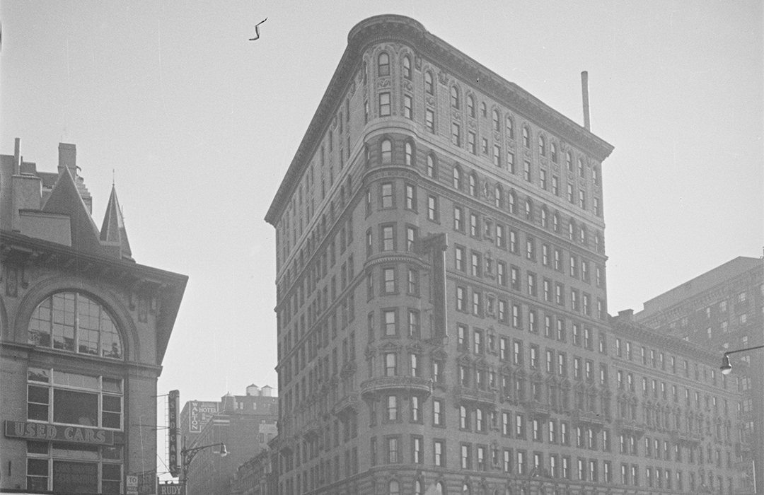 B&W NYC Tax Photo of 2020-2026 Broadway