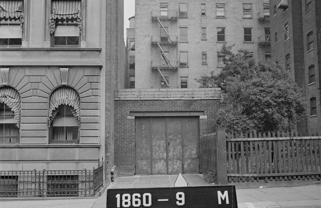 B&W NYC Tax Photo of 153 West 105th Street
