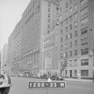 B&W NYC Tax Photo of 15 West 86th Street