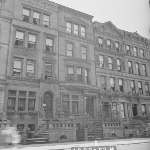 B&W NYC Tax Photo of 50 West 89th Street