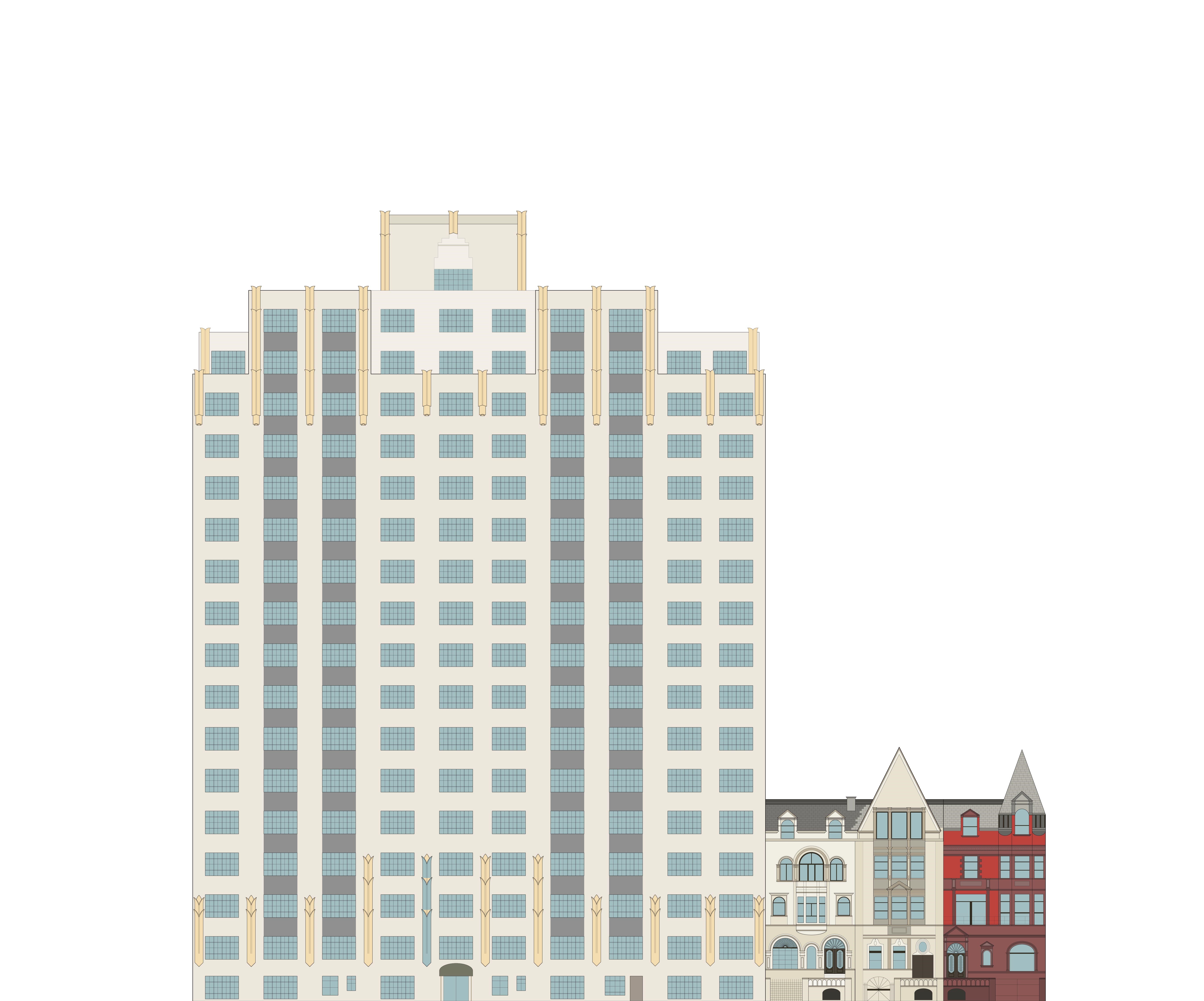 241 248 cpw Elevation of 211 Central Park West