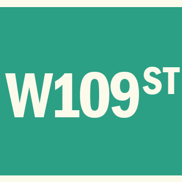 W109 Graphic Logo for West 109th Street