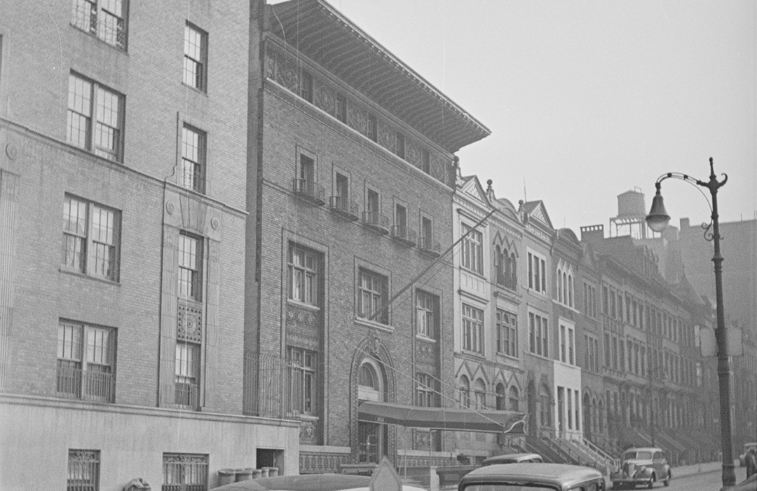 B&W NYC Tax Photo of 161 West 93rd Street