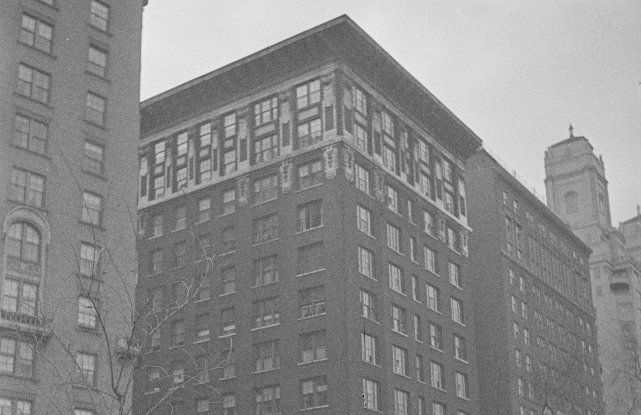 B&W Tax photo of 155 Riverside Drive. Courtesy of NYC Municipal Archives.