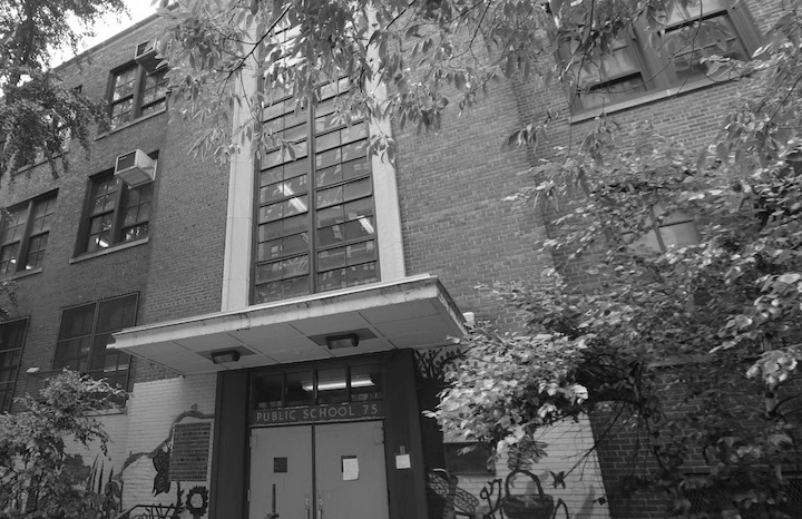 B&W photo of 732 West End Ave.