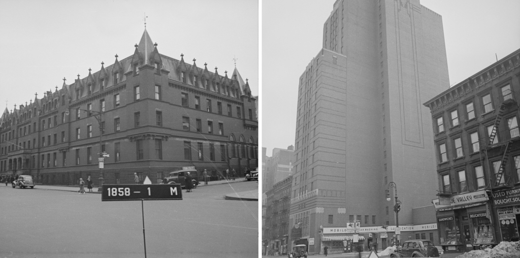 B&W NYC Tax Photos of 891 Amsterdam Avenue and 43 West 61st Street