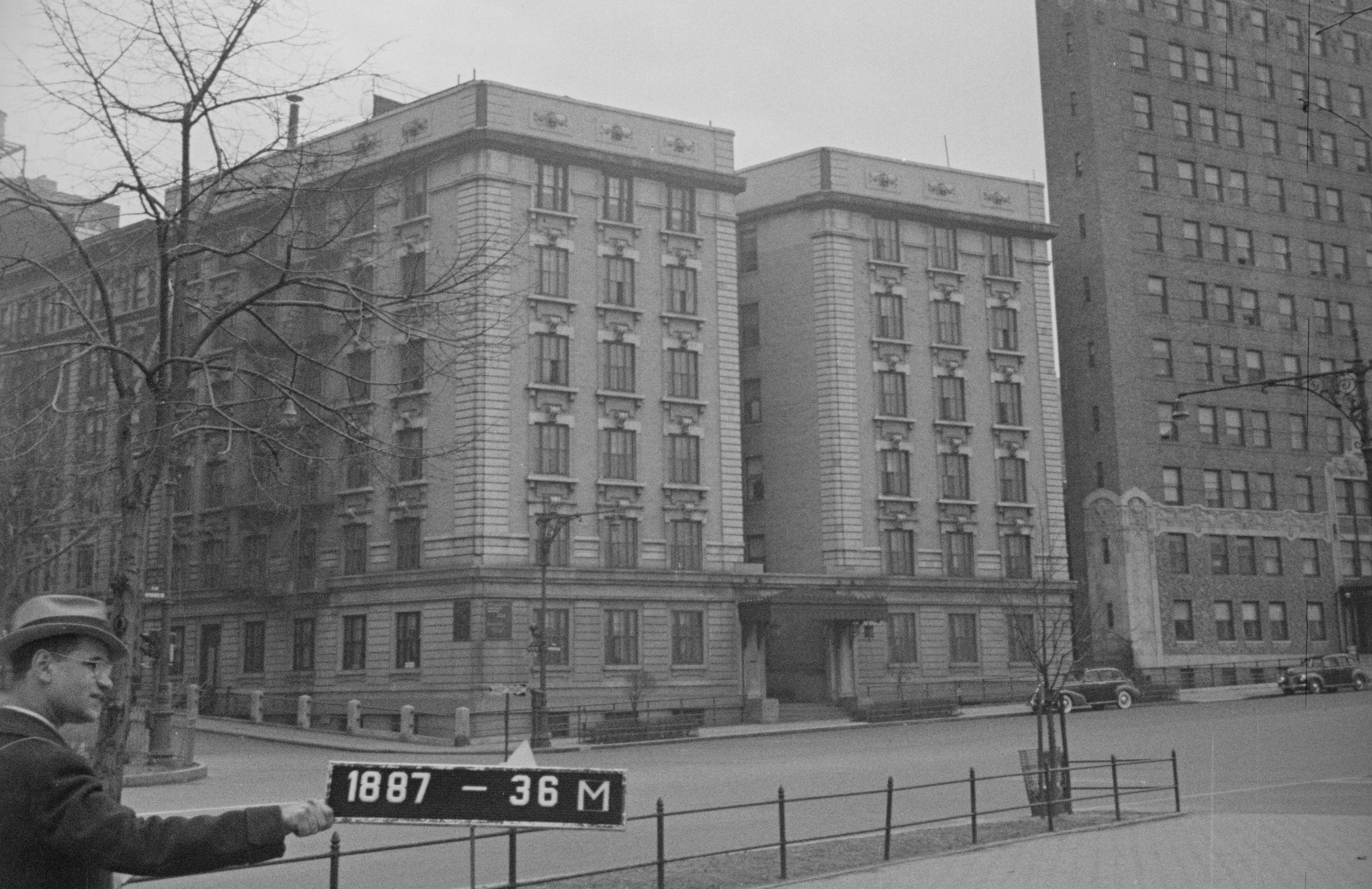 B&W Tax photo of 244 Riverside Drive. Courtesy of NYC Municipal Archives.