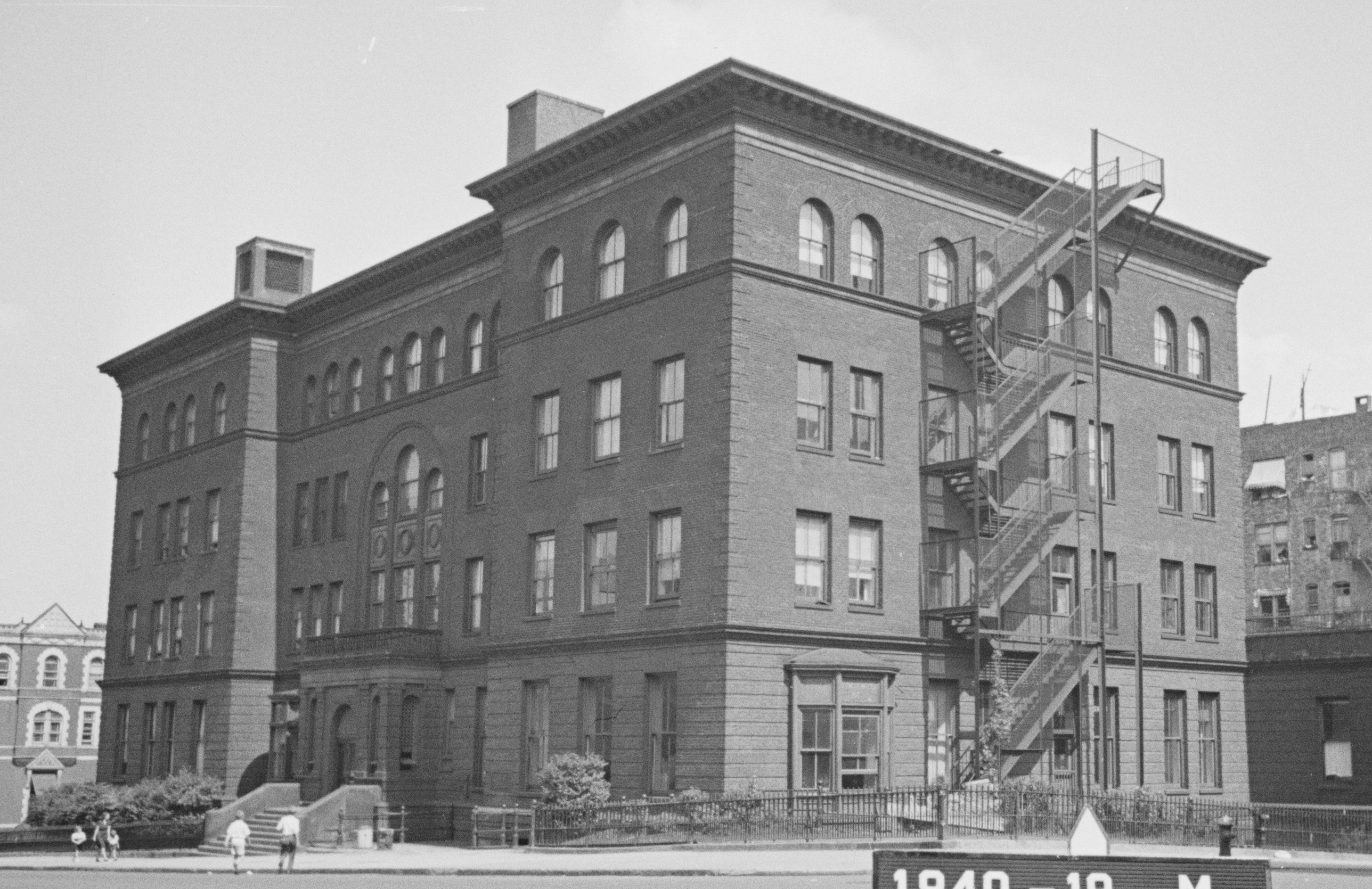 B&W Tax photo of 110 Manhattan Ave. Courtesy of NYC Municipal Archives.